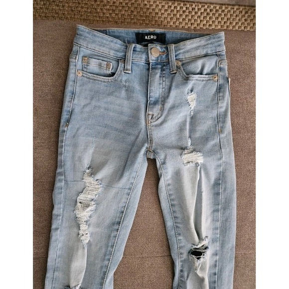 Areo High Rise Jeggings Size 000 Regular - Picture 4 of 12